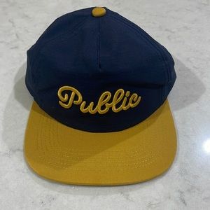 Public drip SnapBack hat in great shape